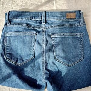 PAIGE Women's Classic Blue Skinny Jeans
